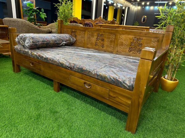 DAYBED QUEEN SIAP PERCUMA KUSYEN DAN BANTAL PELUK [ P-5 ] BARU SAMPAI HOT !! - Image 2