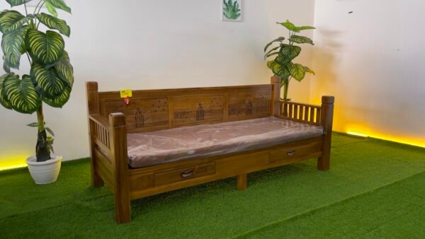 DAYBED QUEEN SIAP PERCUMA KUSYEN DAN BANTAL PELUK [ P-5 ] BARU SAMPAI HOT !! - Image 5