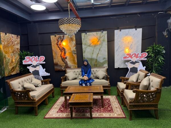 SET SOFA ALLADIN GRED A (3+2+1+1) + MEJA KOPI ( 3 ) PRODUCTION 2024 SPEK SOFA BOLEH BUAT LOMPAT BOSS IJAN