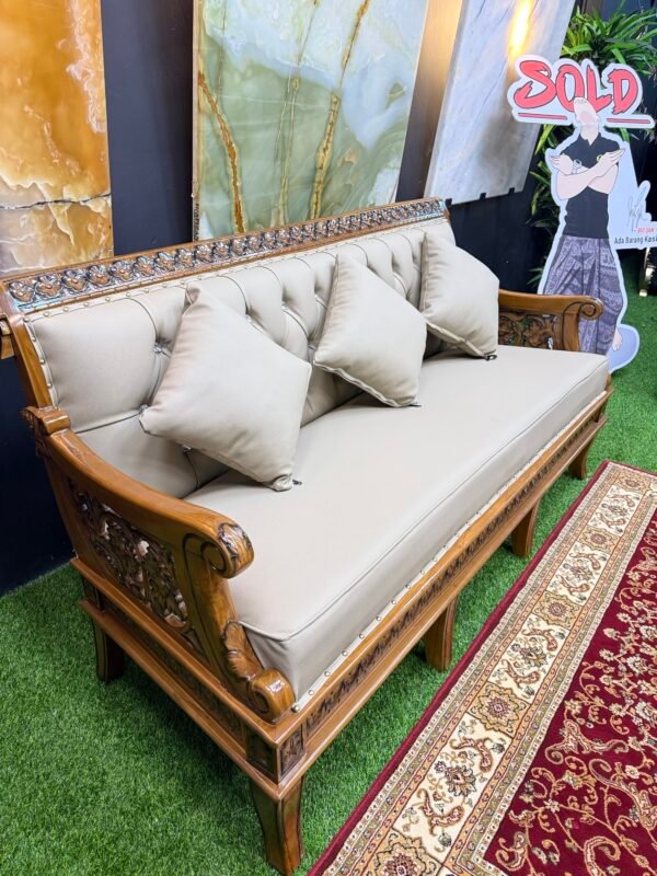 SET SOFA ALLADIN GRED A (3+2+1+1) + MEJA KOPI ( 3 ) PRODUCTION 2024 SPEK SOFA BOLEH BUAT LOMPAT BOSS IJAN - Image 3