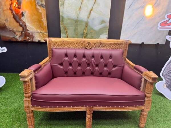 SET SOFA SERBIA CUSTOME UNFINISHING 3+2+1+1+ SIAP MEJA BESAR (1)+ SIAP MEJA KOPI (2) + SIAP CERMIN KACA - Image 11