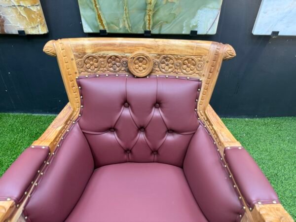 SET SOFA SERBIA CUSTOME UNFINISHING 3+2+1+1+ SIAP MEJA BESAR (1)+ SIAP MEJA KOPI (2) + SIAP CERMIN KACA - Image 7
