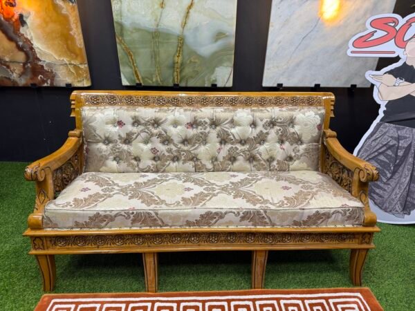 SET SOFA TURKEY 3+2+1+1+SIAP MEJA BESAR (1) +SIAP MEJA KECIL (1) PERCUMA CERMIN KACA - Image 3