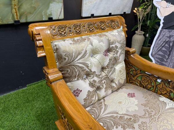 SET SOFA TURKEY 3+2+1+1+SIAP MEJA BESAR (1) +SIAP MEJA KECIL (1) PERCUMA CERMIN KACA - Image 9