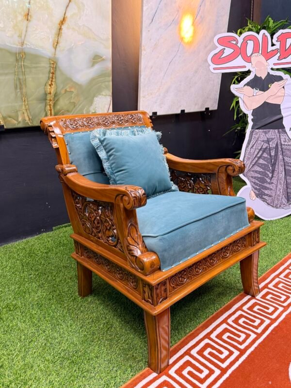 SET ALLADIN 3+2+1+1 BERSERTA MEJA KOPI BESAR DAN MEJA KOPI KECIL GRED A MATERIAL BALDU GRED A - Image 18