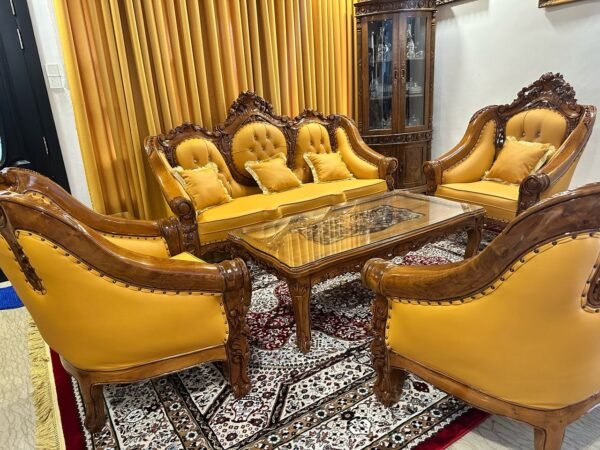 SET SOFA GANESA POLOS 3211 – EDISI EXPORT
Material Kayu Jati Semi TPK | Finishing Kilat Gred A | Kilang P1 Boss Ijan - Image 4