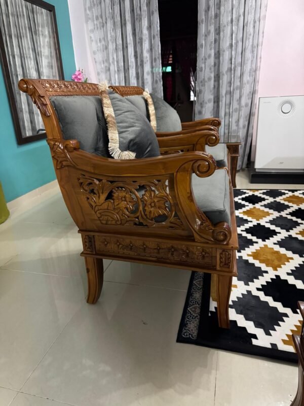 SET SOFA ALLADIN 3211 (3+2+1+1) + Meja Besar + Meja Kopi Kecil 1 - Image 3