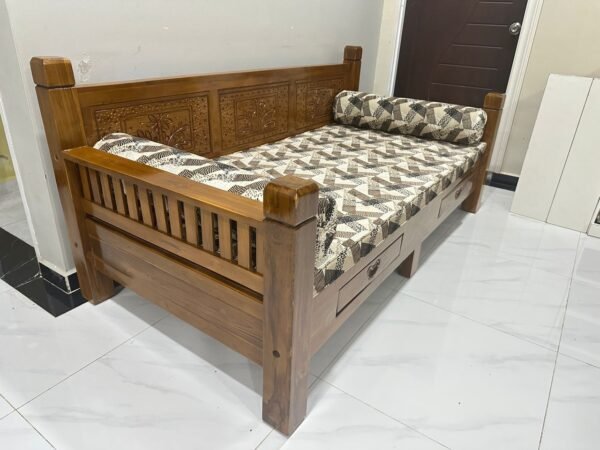 DAYBED KING MINIMALIST P6 FINISHING KILAT GRED B ( ADA CORAK LAIN JUGA ) - Image 4