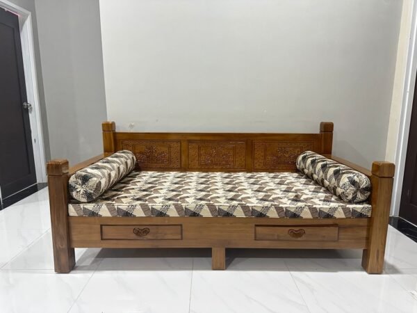 DAYBED KING MINIMALIST P6 FINISHING KILAT GRED B ( ADA CORAK LAIN JUGA )