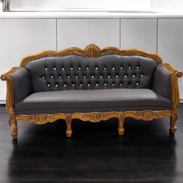 SOFA KERANG JATI FULL SET SEMI TPK - EDISI MODERN STYLE - Image 3