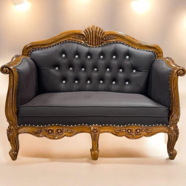 SOFA KERANG JATI FULL SET SEMI TPK - EDISI MODERN STYLE - Image 4