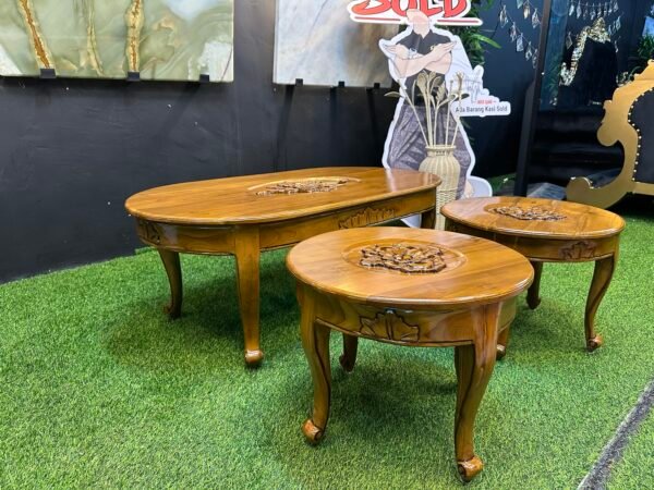 SOFA VIRGINA JATI FINISHING KILAT GRED A - EDISI CUSTOME ORDER - Image 15