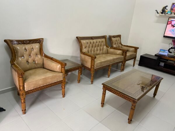 SOFA SERENA JATI FULL SET - FINISHING GRED B KILANG P 6 ( TOP JUALAN ONLINE DAN WALKIN ) - Image 2