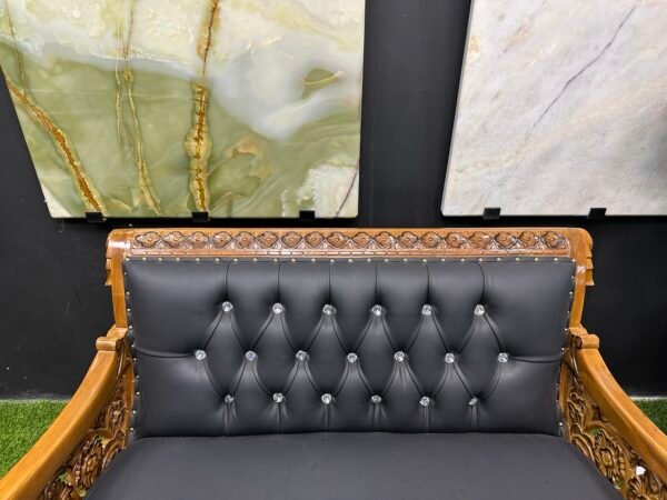 SOFA ALLADIN JATI FULL SET - SYNTHETIC LEATHER BLACK - Image 10