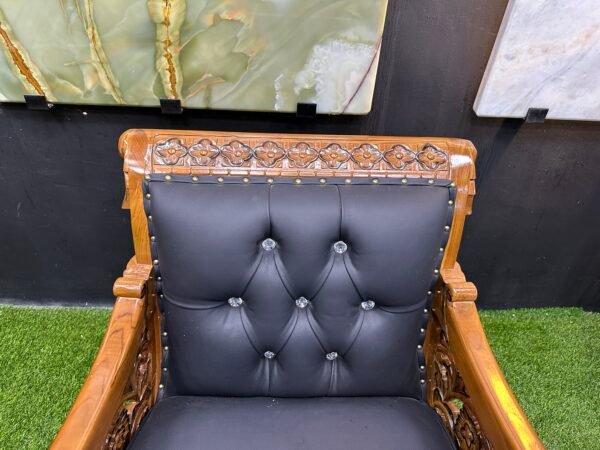 SOFA ALLADIN JATI FULL SET - SYNTHETIC LEATHER BLACK - Image 13