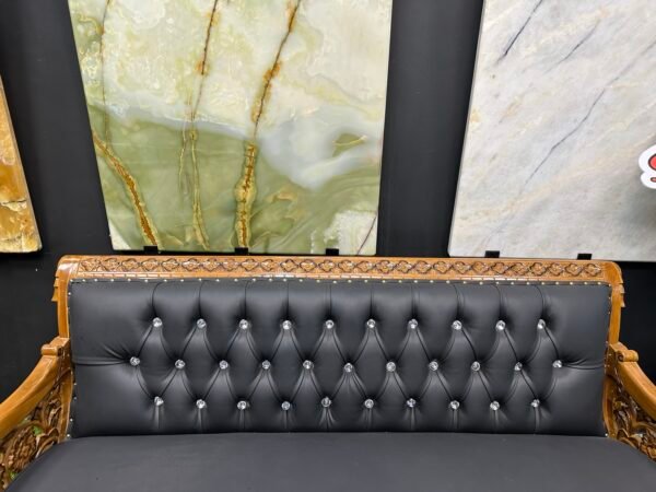 SOFA ALLADIN JATI FULL SET - SYNTHETIC LEATHER BLACK - Image 7