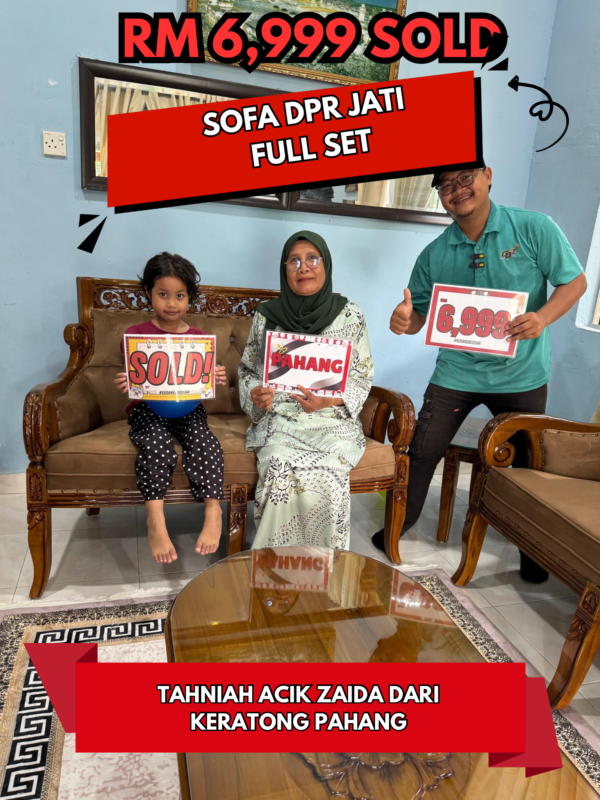 SOFA DPR JATI FULL SET - MATERIAL BALDU P6